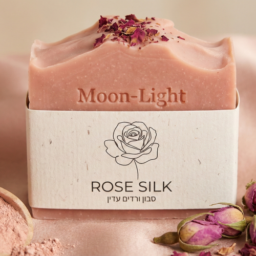 "סבון ורדים וגרניום יוקרתי לפנים ולגוף